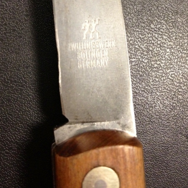 Vtg Zwilling J. A. Henckels Knife Sharpener, Steel Solingen Germany